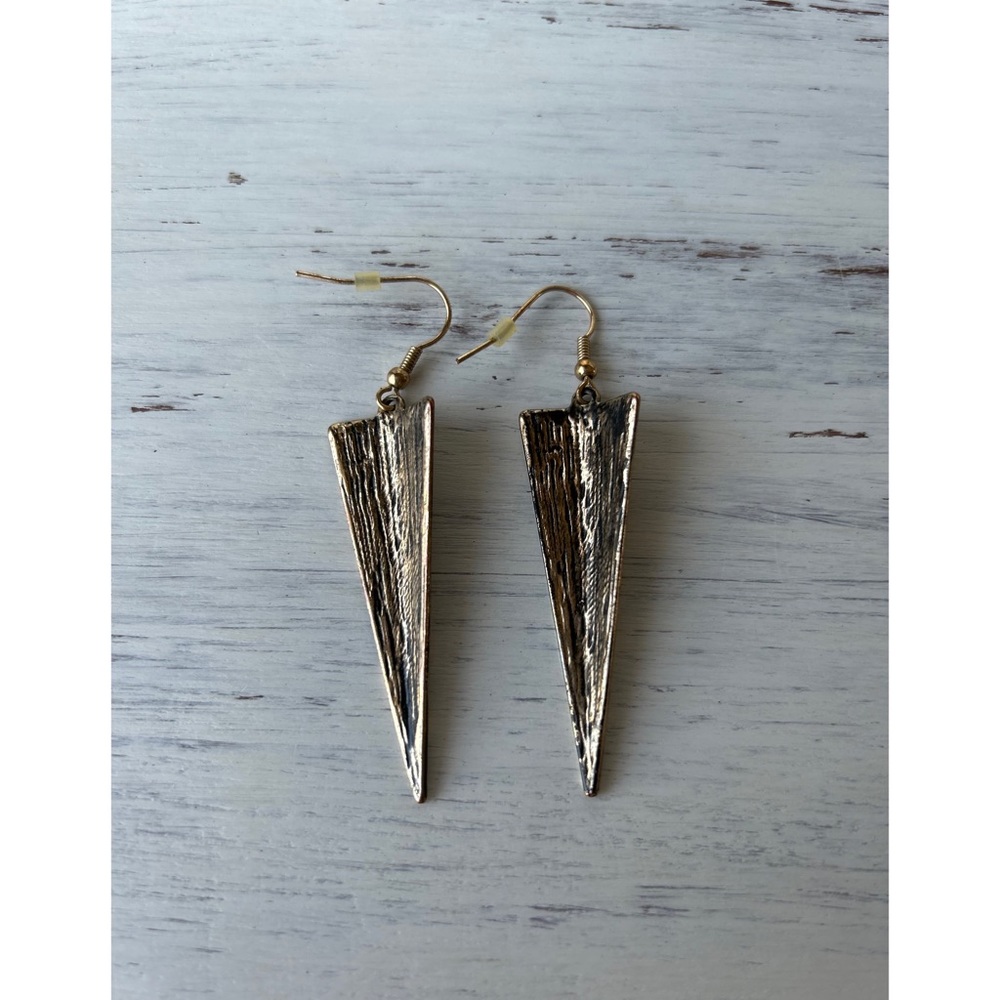 Aztec drop earrings - Picture 4 of 4